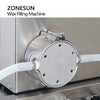 ZONESUN Semi Automatic Bee Wax  Candle Filling Melting and Mixing Machine  ZS-GTCD