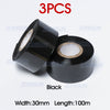 ZONEPACK 30mm*100m thermal ribbon date printing ribbon for DY-8, HP241B - 3 pcs Black