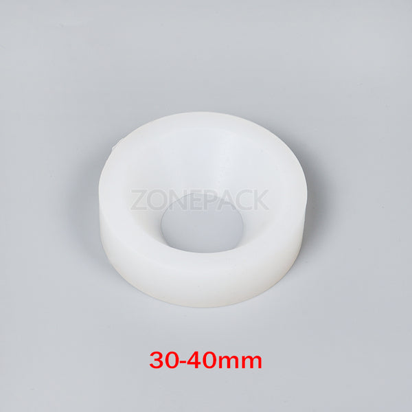 ZONEPACK Cap Screwing Chuck, Bottle Cap Adoptor of Capping Machine, Silicone Capping Chuck,10-50mm, Anti-wear