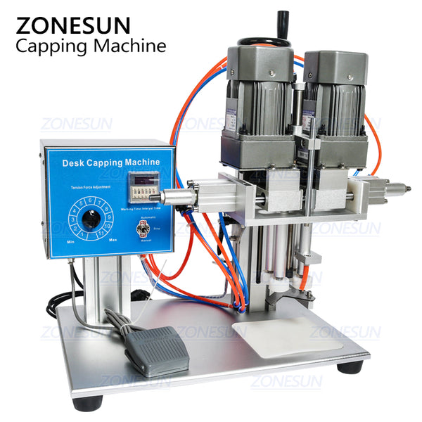 ZS-XG6100 Desktop Dropper  Screw Plastic Glass Bottle Cap Capping Machine